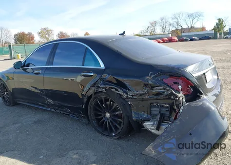 2015 Mercedes-Benz S 550 4Matic from USA, damaged, VIN WDDUG8FB0FA093762